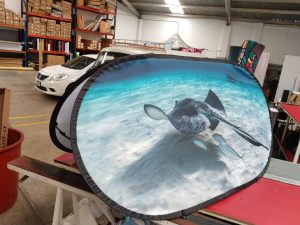 caballete publicitario